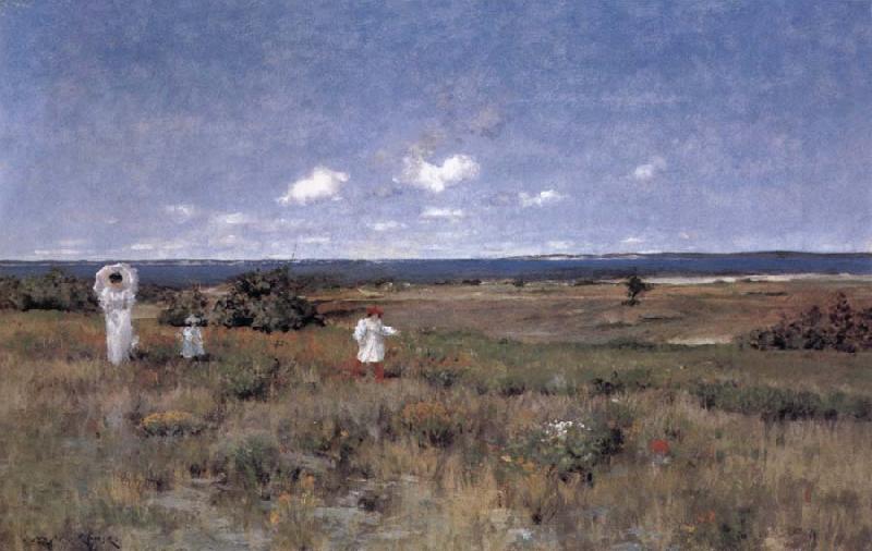 William Merritt Chase Near the beach